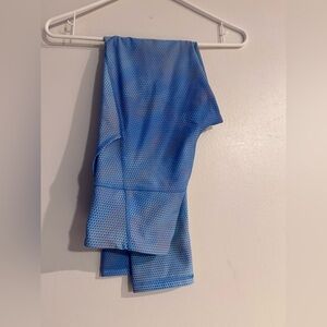 Old Navy Blue Patterned Leggings/Size 14-16